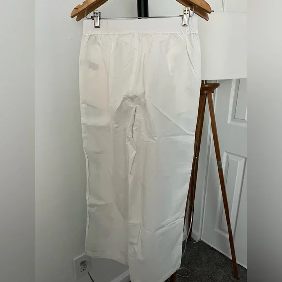 NWT FREE PEOPLE Team Spirit Pull-On Pants In Bleached Aqua Combo MSRP $128 - Picture 11 of 11